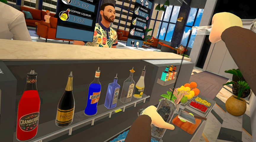 mix-3 The Mixologist VR Game Review: Great Concept, Poor Execution