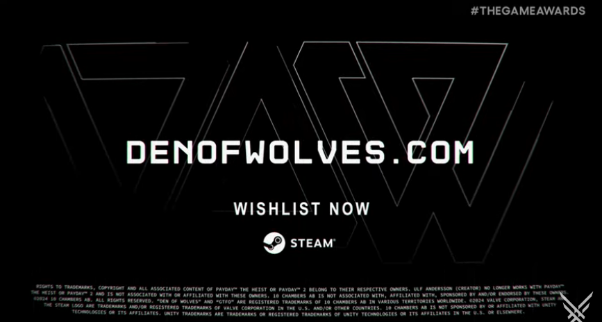 den-of-wolves 2024 Game Awards: Live Updates